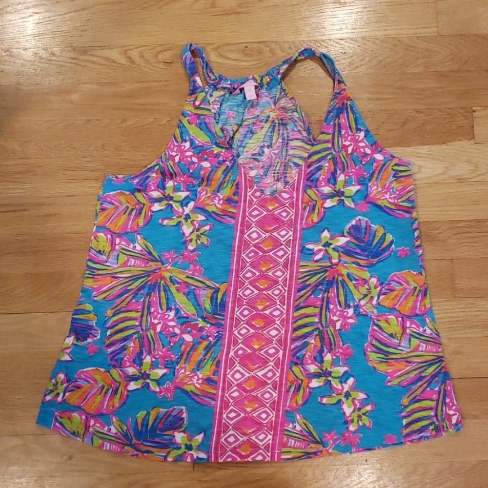 Lilly Pulitzer Minka knit trapeeze tank